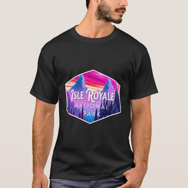 Camiseta Parque nacional Isle Royale (Anverso)