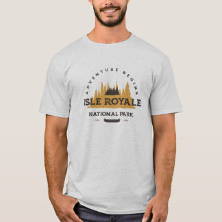 Camiseta Parque nacional Isle Royale