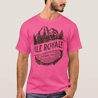 Camiseta Parque nacional Isle Royale Michigan