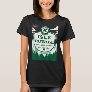 Camiseta Parque nacional Isle Royale Michigan Nature Bear H
