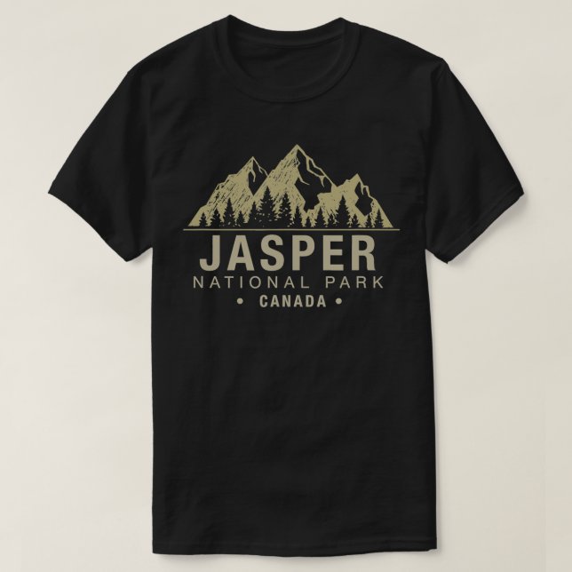 Camiseta Parque nacional Jasper (Diseño del anverso)