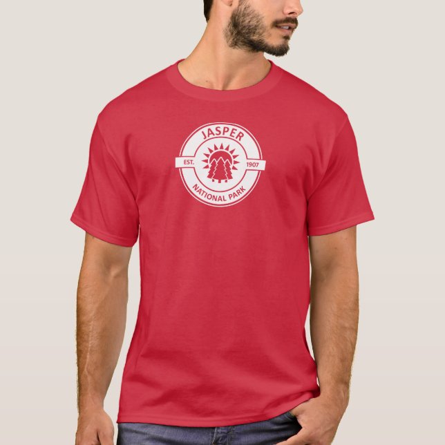 Camiseta Parque nacional Jasper (Anverso)