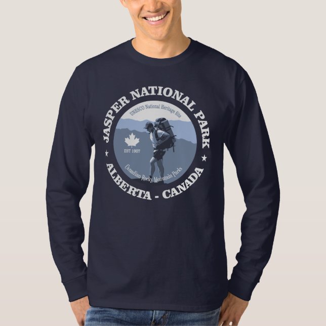 Camiseta Parque nacional Jasper (Anverso)