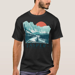 Camiseta Parque Nacional Jasper Alberta Canadá