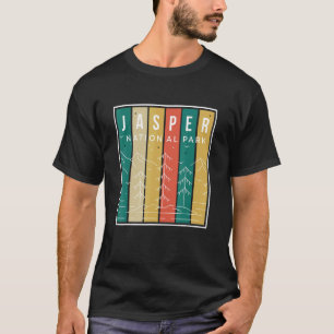 Camiseta Parque nacional Jasper Cam Montañas Canada Souveni