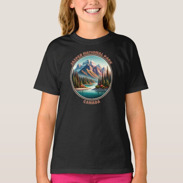 Camiseta Parque nacional Jasper Canadá (Anverso)