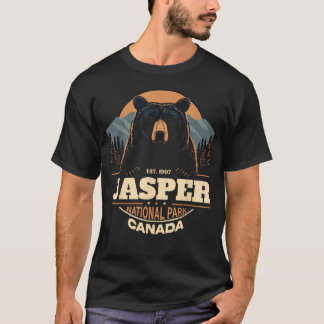 Camiseta Parque Nacional Jasper Columbia Británica