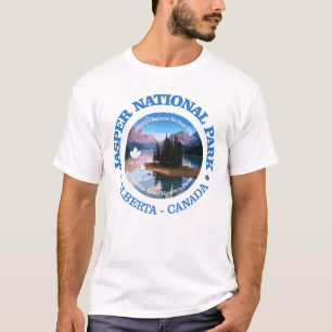 Camiseta Parque nacional Jasper (Lago Maligno)
