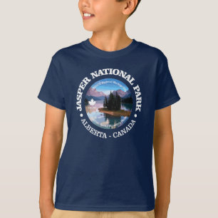 Camiseta Parque nacional Jasper (Lago Maligno)