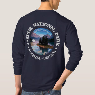 Camiseta Parque nacional Jasper (Lago Maligno)