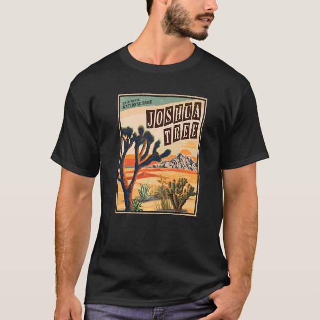 Camiseta Parque nacional Joshua Tree (Anverso)
