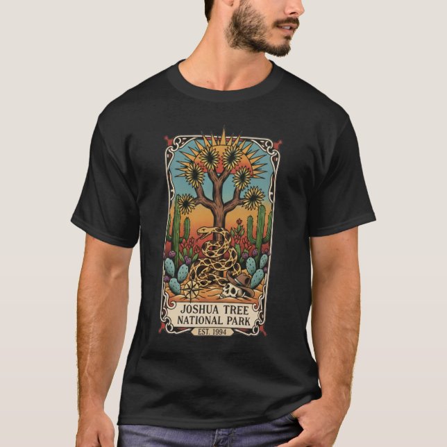 Camiseta Parque Nacional Joshua Tree (Anverso)
