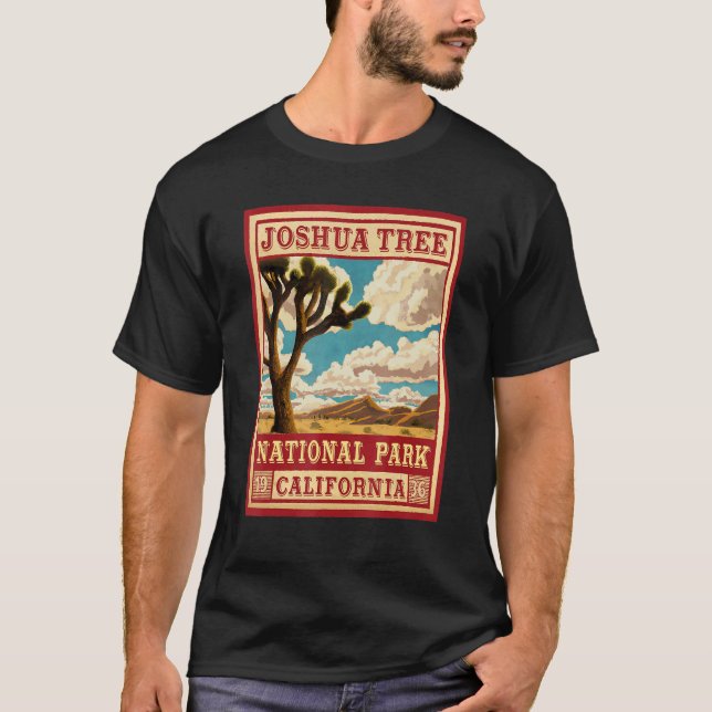 Camiseta Parque nacional Joshua Tree (Anverso)
