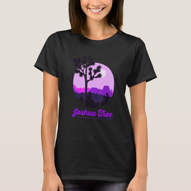 Camiseta Parque nacional Joshua Tree Camping Joshua Tr (Anverso)