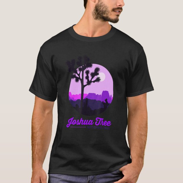 Camiseta Parque nacional Joshua Tree Camping Joshua Tr (Anverso)
