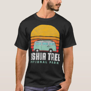 Camiseta Parque nacional Joshua Tree Hippie Van California