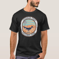 Parque nacional Joshua Tree Roadrunner Retro Circl
