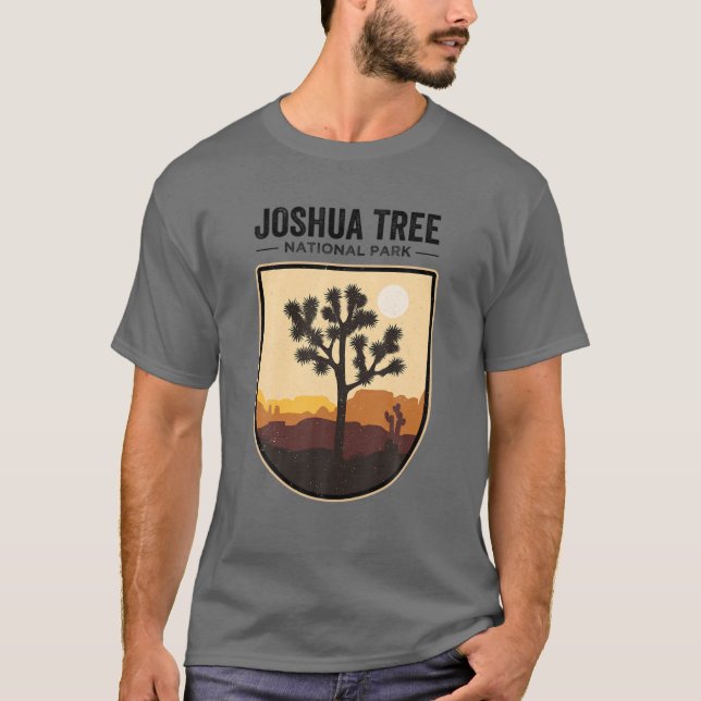 Camiseta Parque nacional Joshua Tree Vintage (Anverso)