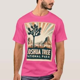 Camiseta Parque nacional Joshua Tree Vintage Camping O