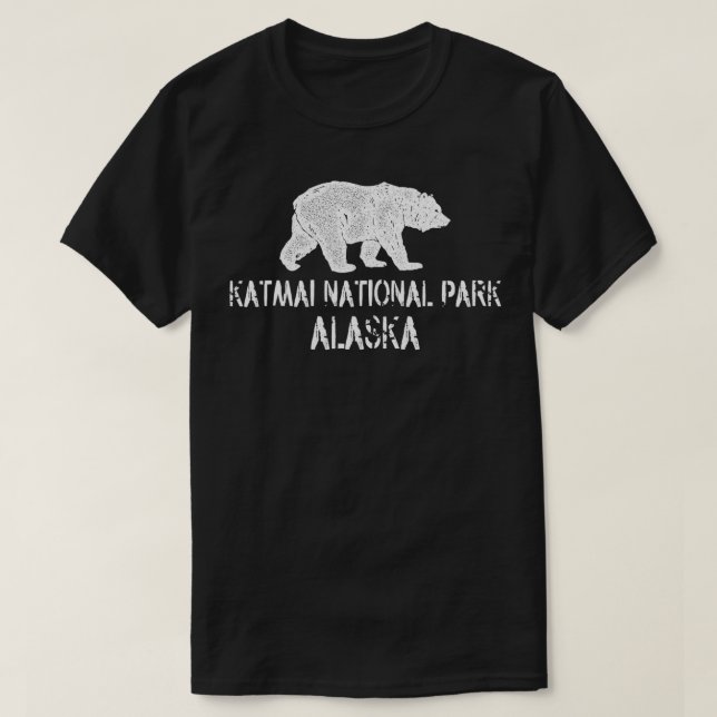 Camiseta Parque nacional Katmai (Diseño del anverso)