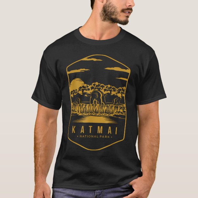 Camiseta Parque Nacional Katmai (Anverso)