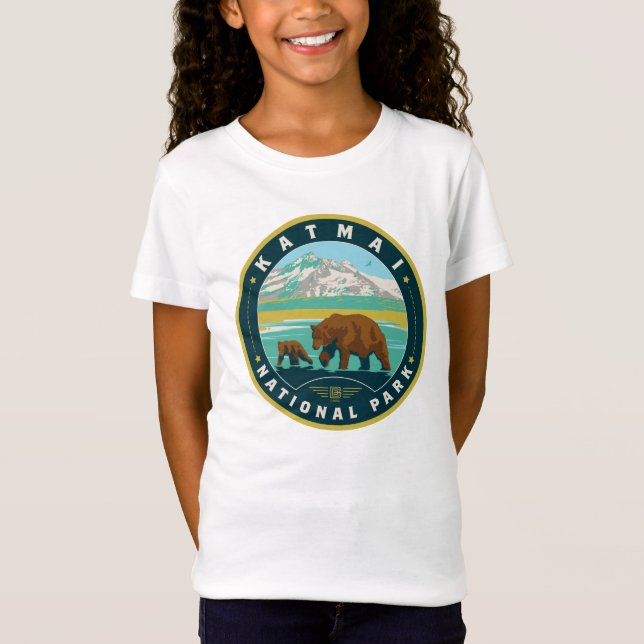 Camiseta Parque nacional Katmai (Anverso)