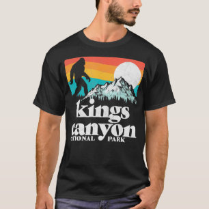 Camiseta Parque nacional Kings Canyon Montañas Bigfoot
