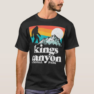 Camiseta Parque nacional Kings Canyon Montañas Bigfoot