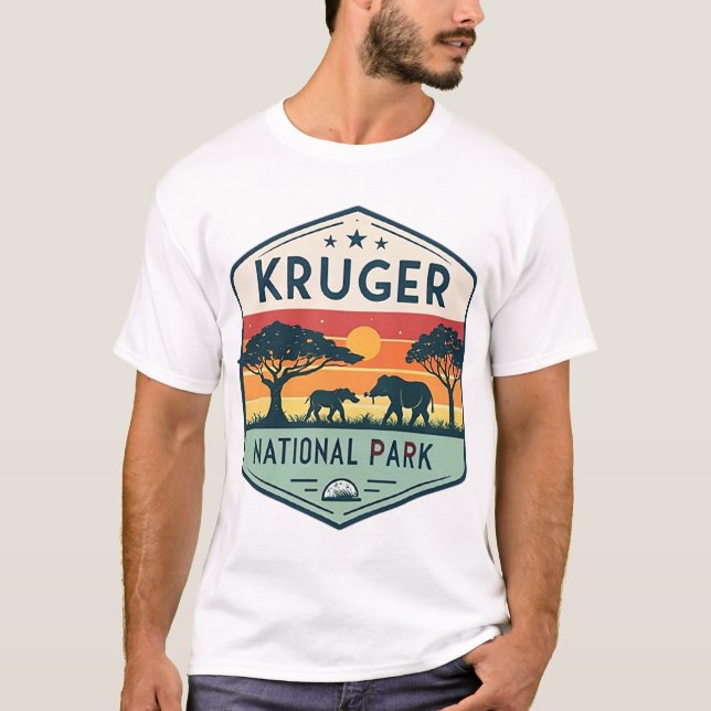 CAMISETA PARQUE NACIONAL KRUGER (Anverso)