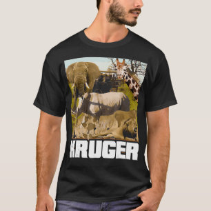 Camiseta Parque nacional Kruger - Exótico Tee Safari de Vi