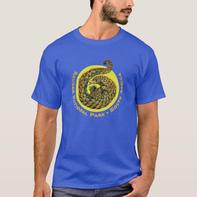 Camiseta Parque Nacional Kruger Pangolin (Anverso)