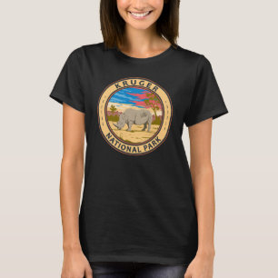 Camiseta Parque nacional Kruger Rhinoceros blancos Viajes a