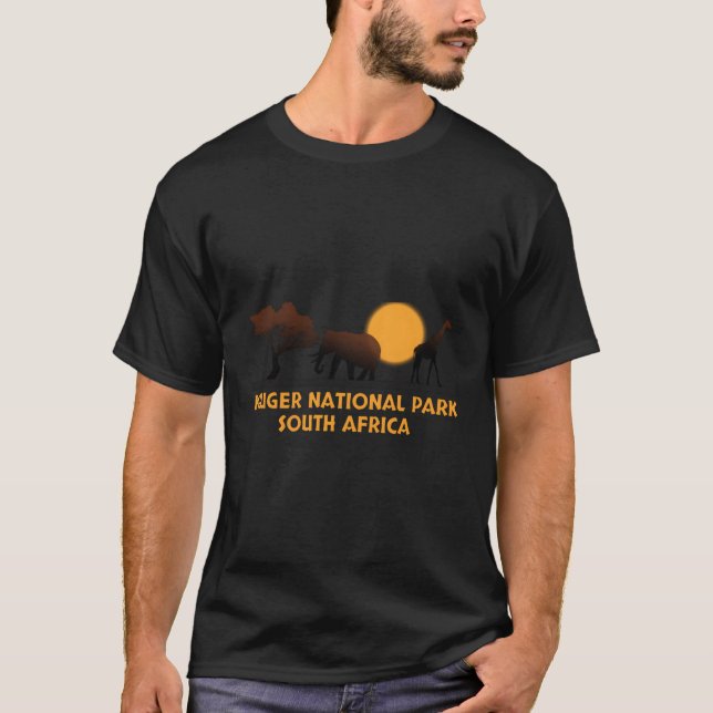 Camiseta Parque nacional Kruger Sudáfrica (Anverso)