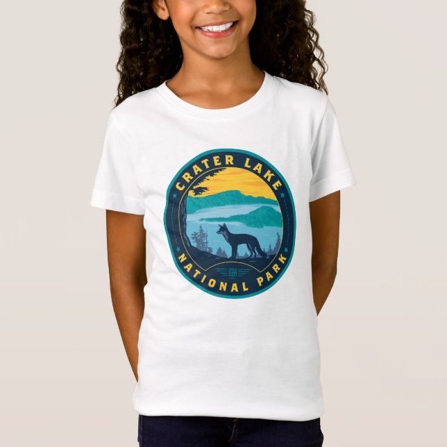 Camiseta Parque nacional Lago Crater (Anverso)