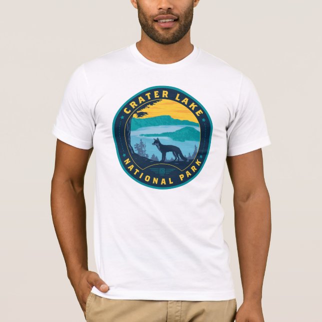 Camiseta Parque nacional Lago Crater (Anverso)