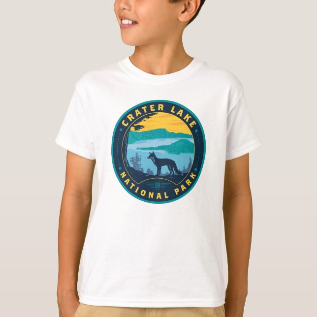Camiseta Parque nacional Lago Crater (Anverso)