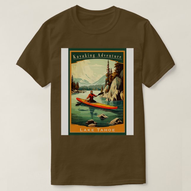 Camiseta Parque nacional Lago Tahoe 8 (Diseño del anverso)