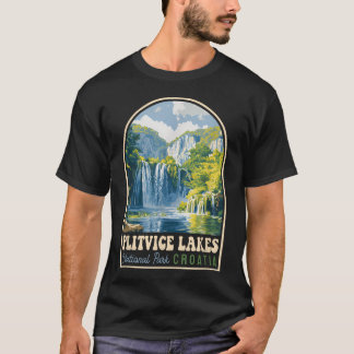 Camiseta Parque Nacional Lagos de Plitvice Croacia Recuerdo