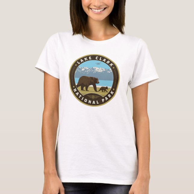 Camiseta Parque nacional Lake Clark (Anverso)