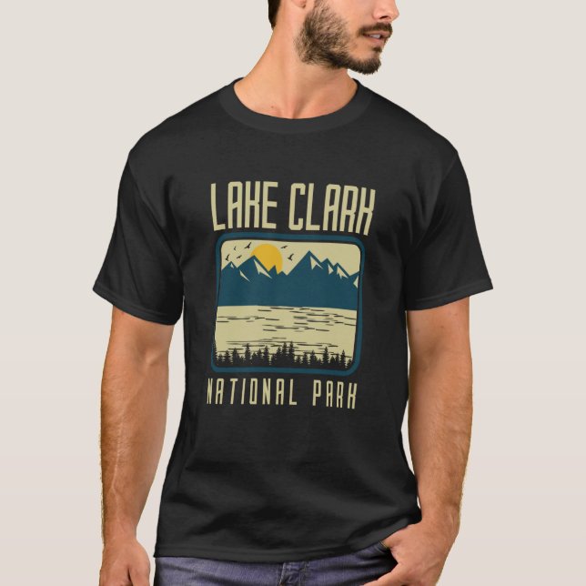 Camiseta Parque nacional Lake Clark Vacaciones de senderism (Anverso)
