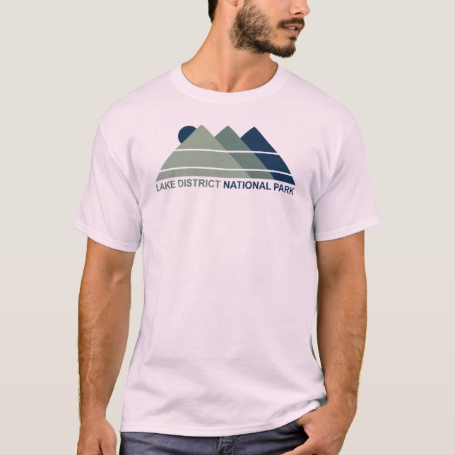 Camiseta Parque nacional Lake District (Anverso)