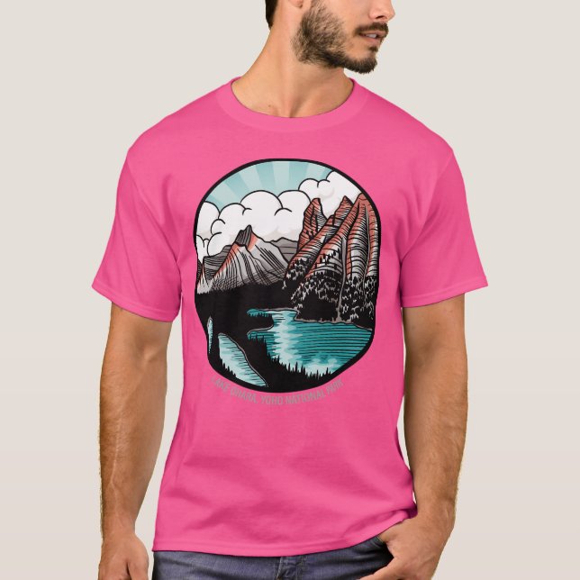 Camiseta Parque nacional Lake O'Hara Yoho British Columbia  (Anverso)