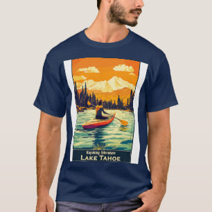 Camiseta Parque nacional Lake Tahoe Poster de Viajes de Vin