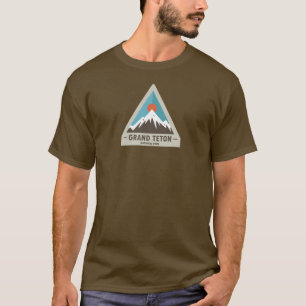 Camiseta Parque nacional magnífico de Teton