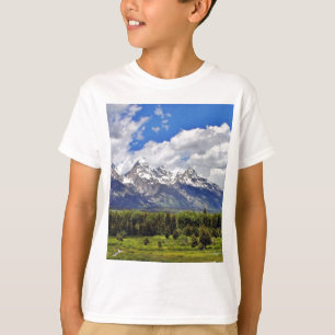 Camiseta Parque nacional magnífico de Teton