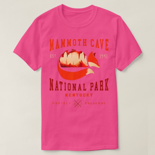 Camiseta Parque nacional Mammoth Cave de Kentucky (Diseño del anverso)