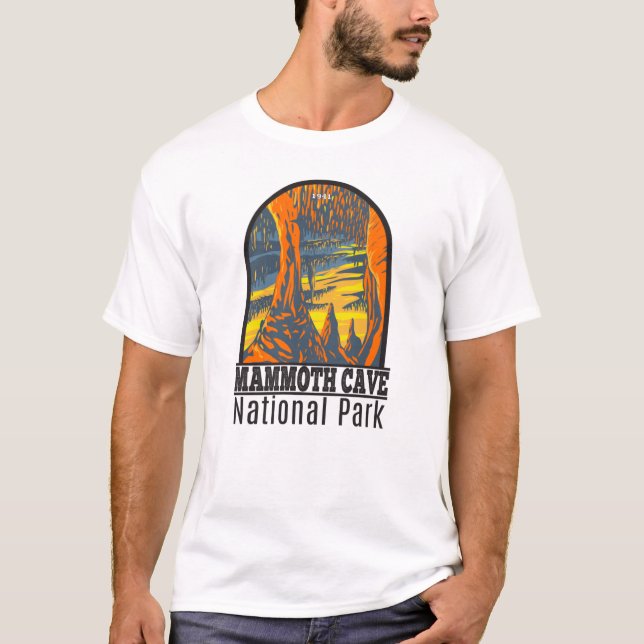 Camiseta Parque nacional Mammoth Cave Kentucky (Anverso)