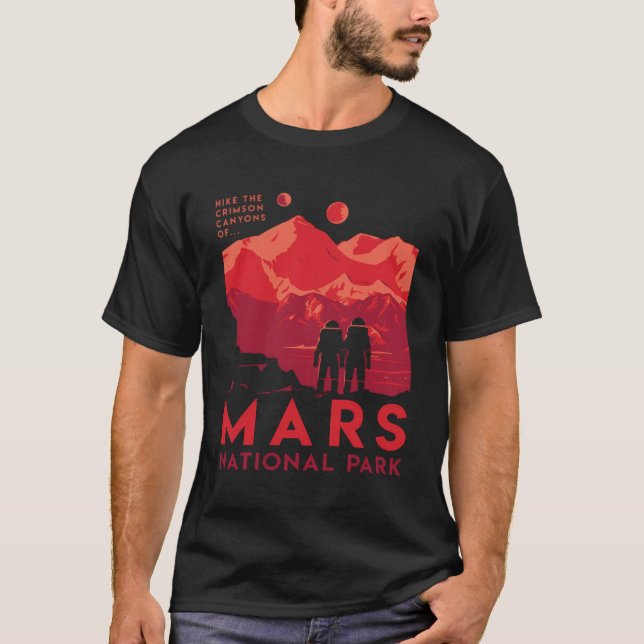 Camiseta Parque nacional Mars (Anverso)