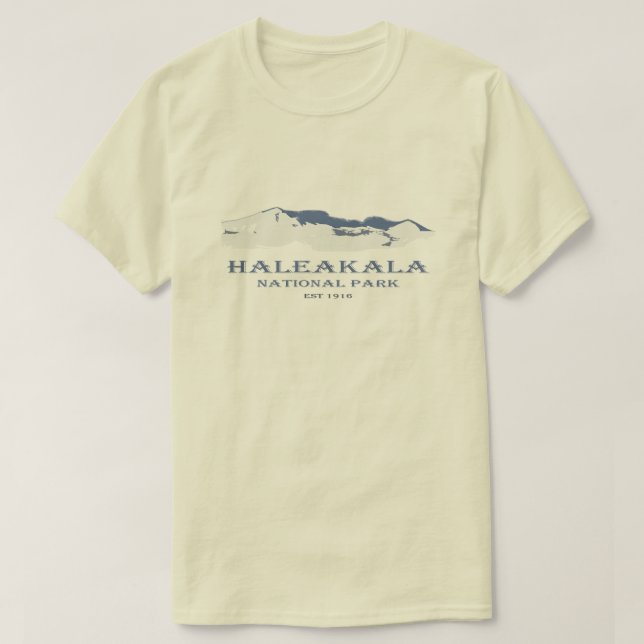Camiseta Parque nacional Maui Hawaii de Haleakala (Diseño del anverso)