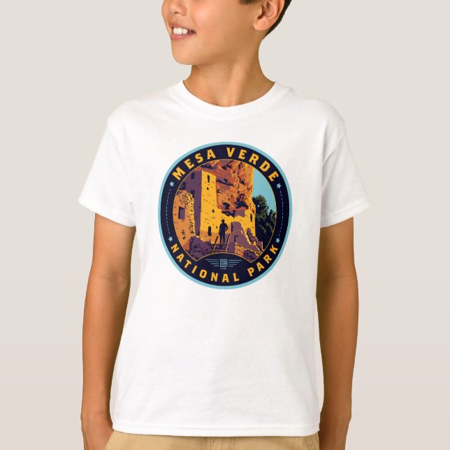 Camiseta Parque nacional Mesa Verde (Anverso)